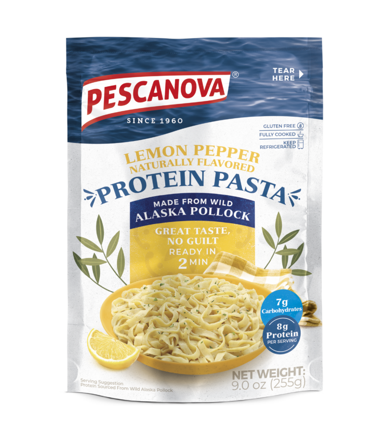 Pescanova USALemon Pepper Protein Pasta made from Wild Alaska Pollock